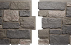 EverStone Cobblestone Faux Stone Panel, Midnight Granite Color - Image 8