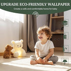 Dimoon 17.7''x236'' Peel and Stick Wallpaper Green Contact Paper - Image 3