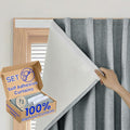 No-Drill 100% Blackout Shade by Sovtfides