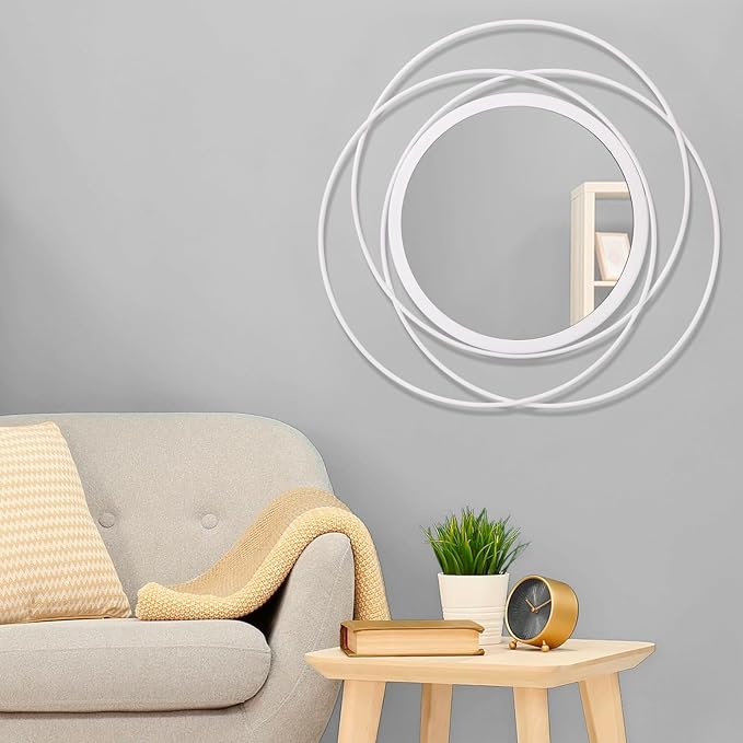 24 Inches Decorative Wall Round Mirror - Image 3