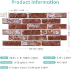 Commomy Faux Brick 3D Wall Panels - Image 6