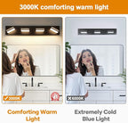 Torondo 360° Rotate LED Bathroom Vanity Light Fixtures, 1600LM Acrylic Matte - Image 3