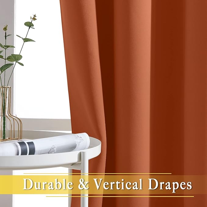NICETOWN Blackout Window Curtain 90 inch Length - Image 6