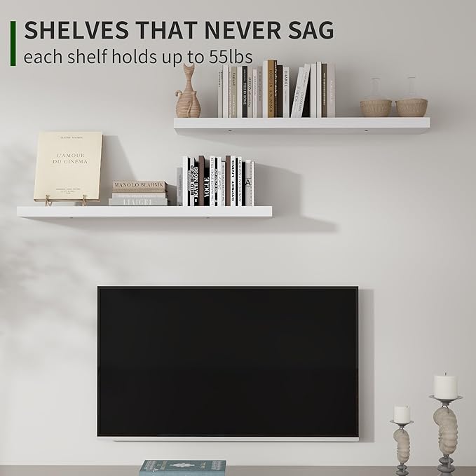 Marsmiles Wood Floating Shelves - Image 4