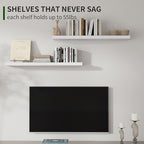 Marsmiles Wood Floating Shelves - Image 4