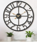 Pytha Sight 24 Inch Large Oversized Farmhouse Modern Decorative Wall Clock by Pytha+Sight