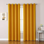 ChrisDowa Room Darkening Curtains 108 Inches Long 2 Panels Set by ChrisDowa