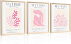 Framed Matisse Pink Canvas Wall Art, Abstract Matisse Canvas Wall Decor - Image 9