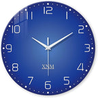 XNM Modern Minimalist Glass Wall Clocks Battery Operated 24 Inch Large Simple by XNMwallclock