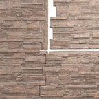 EverStone Cascade Faux Stone Panel, 48 5/8"W x 24 3/4"H x 1 1/4"D, Mount Vernon - Image 9