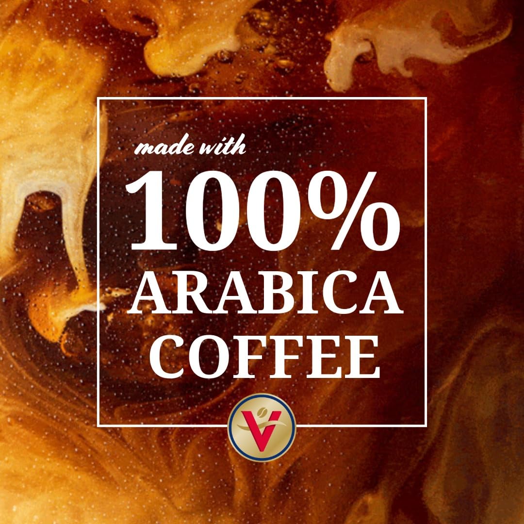 Victor Allen's Coffee White Chocolate Caramel Cappuccino, 12 Count, Single Serve Coffee Pods for Keurig K-Cup Brewers