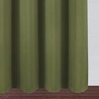 LEMOMO Olive Blackout Curtains/52 x 95 Inch/Set of 2 Panels Thermal Insulated - Image 9