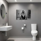 Funny Bathroom Wall Decor for Room Aesthetics - Image 3
