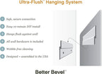 Better Bevel 24" x 36" Frameless Asymmetrical-Shaped Novelty Mirror | 1" - Image 5