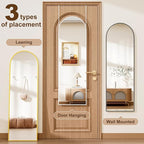 Rowjut Full Length Door Mirror, Wall Mounted Wall Mirrors, Cloakrooms, etc. - Image 5