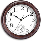 KECYET 10 Inch Outdoor Wall Clock by KECYETWALLCLOCK