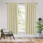 RYB HOME 100% Blackout Short Curtains by RYBHOME