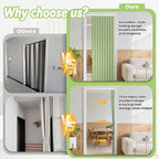 AJAZZ Blackout Accordion Doors - Image 2