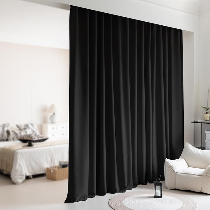 Room Divider Wall Curtains by KNEOQIT