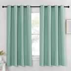 NICETOWN Blackout Curtain Panel 63 inch Long by NICETOWN