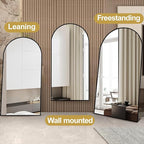 Dewfig Arched Full Length Mirror, Full Body Mirrors - Image 4