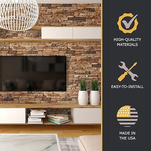 AZ Faux High-Density Polyurethane Faux Stone Interlocking Right Endcap - Image 5
