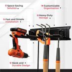 Heavy-Duty Garage Wall Storage System | Wall Mounted Tool Organizer Rack - Image 4