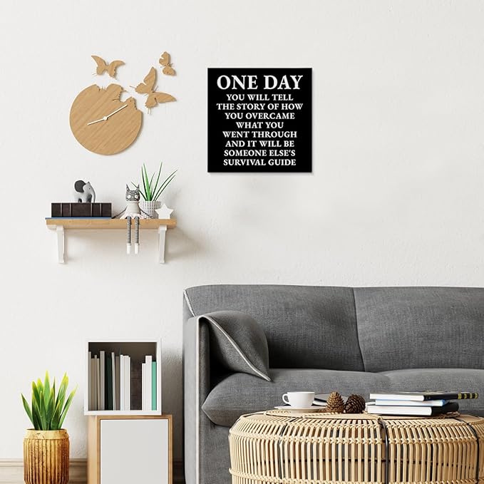 Inspirational Quotes Wall Art Decor, Motivational Success Canvas Painting - Image 5