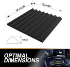52 Pack Acoustic Panels 1 X 12 X 12 Inches - Image 2