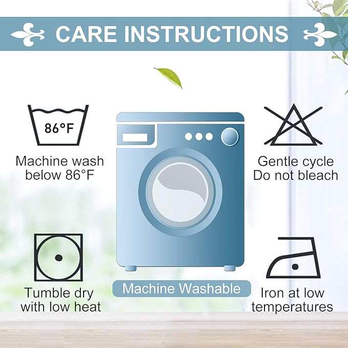 ChrisDowa Blackout Curtains 45 Inches Long - Image 6