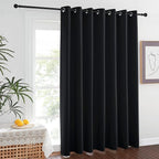 NICETOWN Closet Door Curtain, Room Dividers Panel Screens Partitions, Wide - Image 7