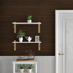 WESTICK Large Wood Contact Paper 394"x24" Brown Kitchen Countertops Peel and - Image 7