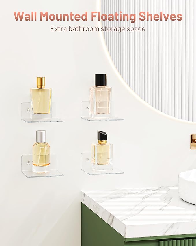 4 Pack Small Wall Shelf - Image 8