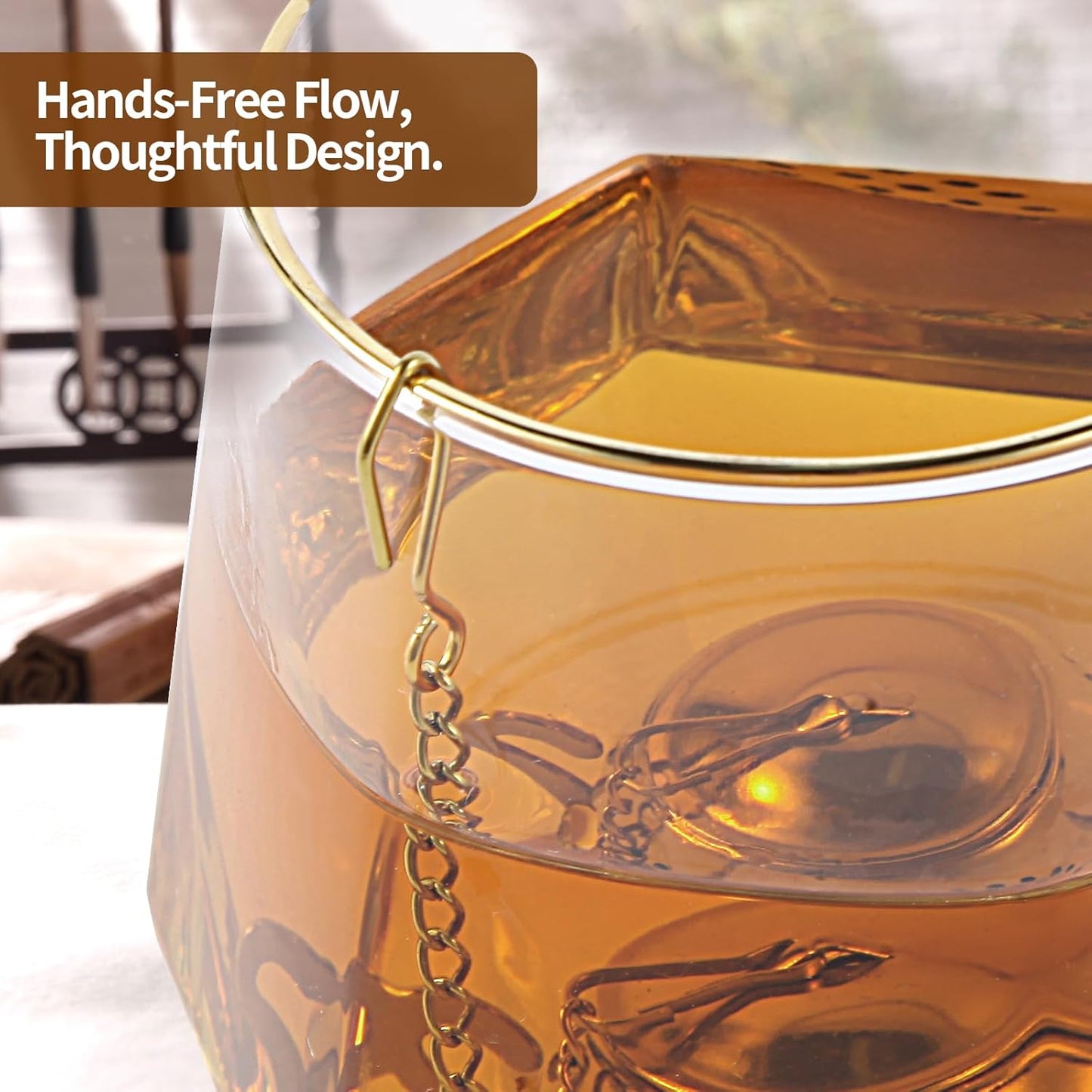 2-Pack Premium Tea Infusers with Spoon – 304 Stainless Steel Loose Leaf Tea Strainer & Steeper – Teapot Design for a Thoughtful Brewing Journey