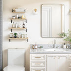 YGEOMER Floating Shelves for Wall Different Sizes Farmhouse Wall Shelf for - Image 2