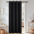 Joydeco Blackout Door Curtain for Doorway Privacy 90 Inches Long, Grommet by JOYDECO