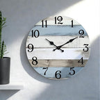 JoFomp 12 Inch Wall Clocks Battery Operated, Silent Wall Clock Non Ticking - Image 6