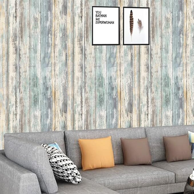 Arthome 23.6x200''Rustic Wood Contact Paper Peel and Stick Self-Adhesive - Image 2