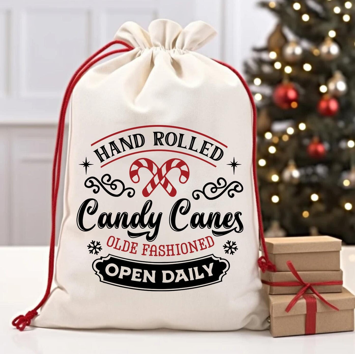 Christmas Stencils for Painting 12" Large Farmhouse Christmas Stencils for Crafts Reusable Santa Hot Coca Candy Cane Holiday Drawing Templates for Wood Fabrics Porch Hanger Winter Decor(XMS Rustic 9p)