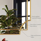 Kelly Miller Gold Framed Mirror - Image 5