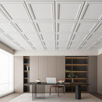 Art3d 36 Pack PVC Ceiling Tiles, 24x24 Inches Waterproof Drop Ceiling - Image 8