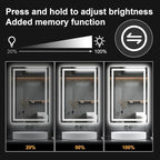 Led Mirror for Bathroom, 30x20 Bathroom Vanity Mirror for Wall - Image 2