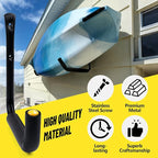 GEEDAR 6 Packs Heavy Duty Garage Storage Ladder Hooks Kayak Storage Utility - Image 6