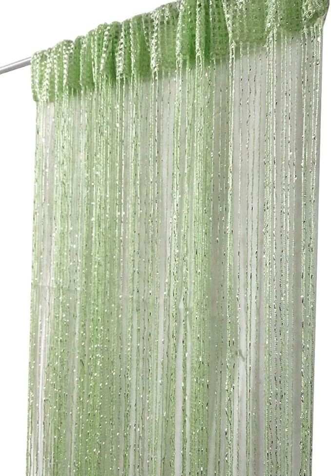 ave split Decorative Door String Curtain Wall Panel Fringe Window Room Divider - Image 8