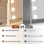 ZL ZELing Makeup Mirror with Lights, Vanity Mirror with Lights, Lighted Makeup - Image 4