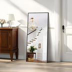 KOCUUY Black Bathroom Mirror, 20x48 Inch Rectangle Mirror - Image 5