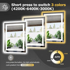 Hivone 24X32 LED Bathroom Mirror - Image 4