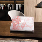 BAYYA Marble Paper Granite Pink/White Roll Peel and Stick Wallpaper - Image 7