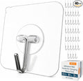 GLUIT Adhesive Wall Hooks for Hanging Heavy Duty 22 lbs Hooks for Walls No by GLUIT