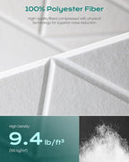 22-Pack Acoustic Panels, Peel & Stick Sound Proof Foam Panels - Image 3
